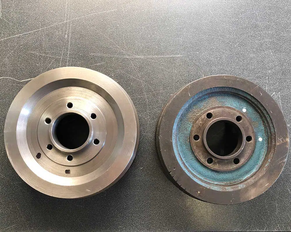 Reverse Engineered Machined Pulley