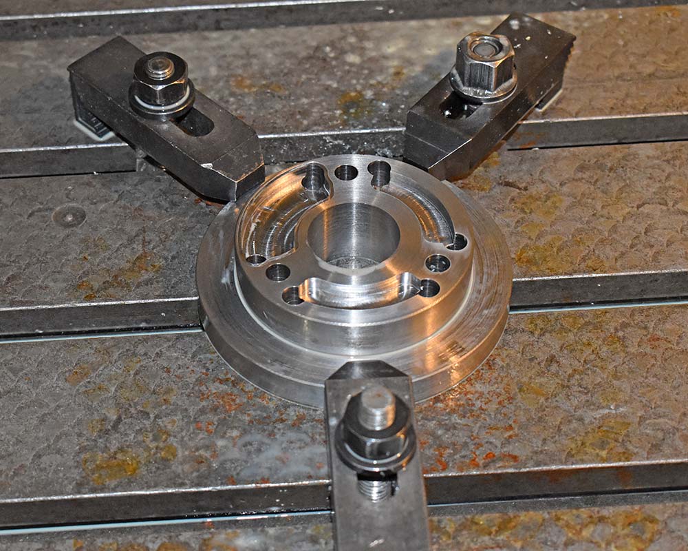 Custom Hydraulic Component on CNC Mill